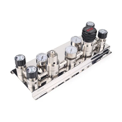 Gas Changeover Manifold for laboratory gas delivery