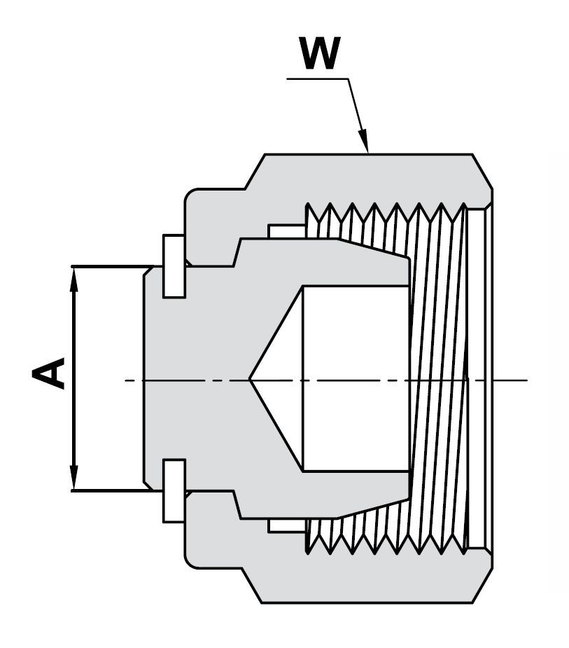 7121L High-Purity Blanking Plug technical image 1