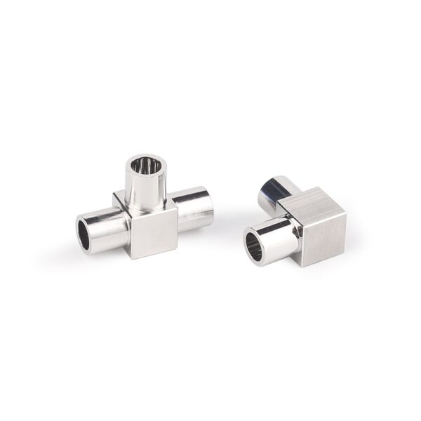 UHP Mini Butt-Weld Elbow, Tee and Cross Fittings product view UHP Mini Butt-Weld Elbow, Tee and Cross Fittings product view