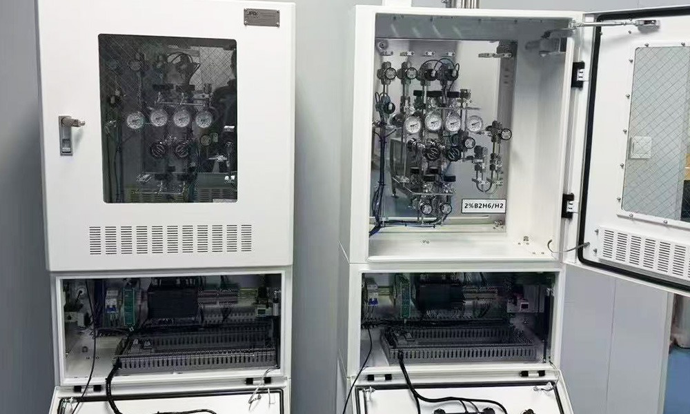 JW-300-CCB Clean Connection Gas Cabinet technical image 2