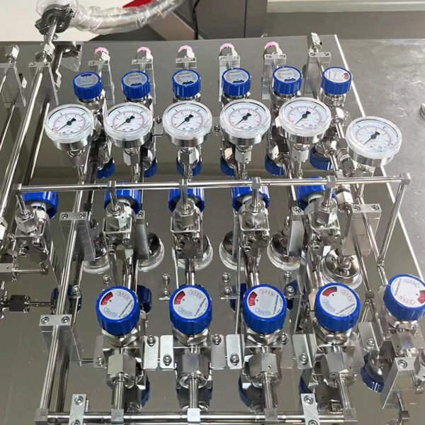 JW-200 UHP Stainless Steel Gas Changeover Manifold additional view 2 High-purity gas changeover manifold product view