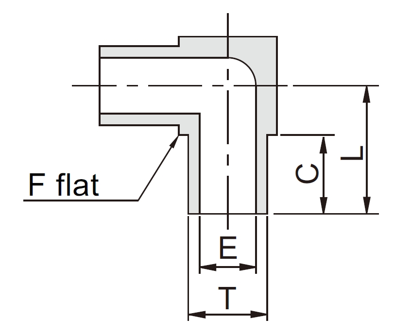 UHP Mini Butt-Weld Elbow, Tee and Cross Fittings technical image 1