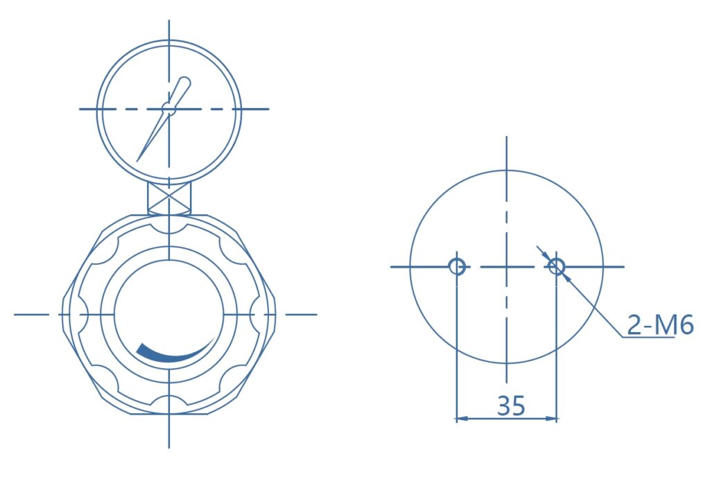 JSR-3L / JSR-3LP Low-Pressure Line Regulator technical image 2