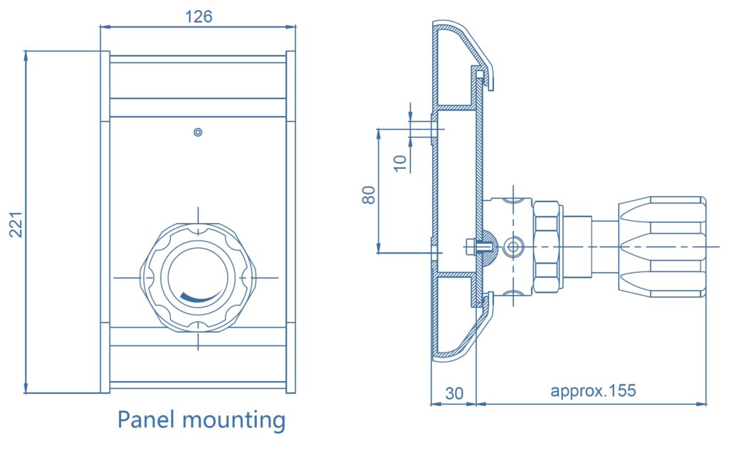 JSR-3L / JSR-3LP Low-Pressure Line Regulator technical image 3