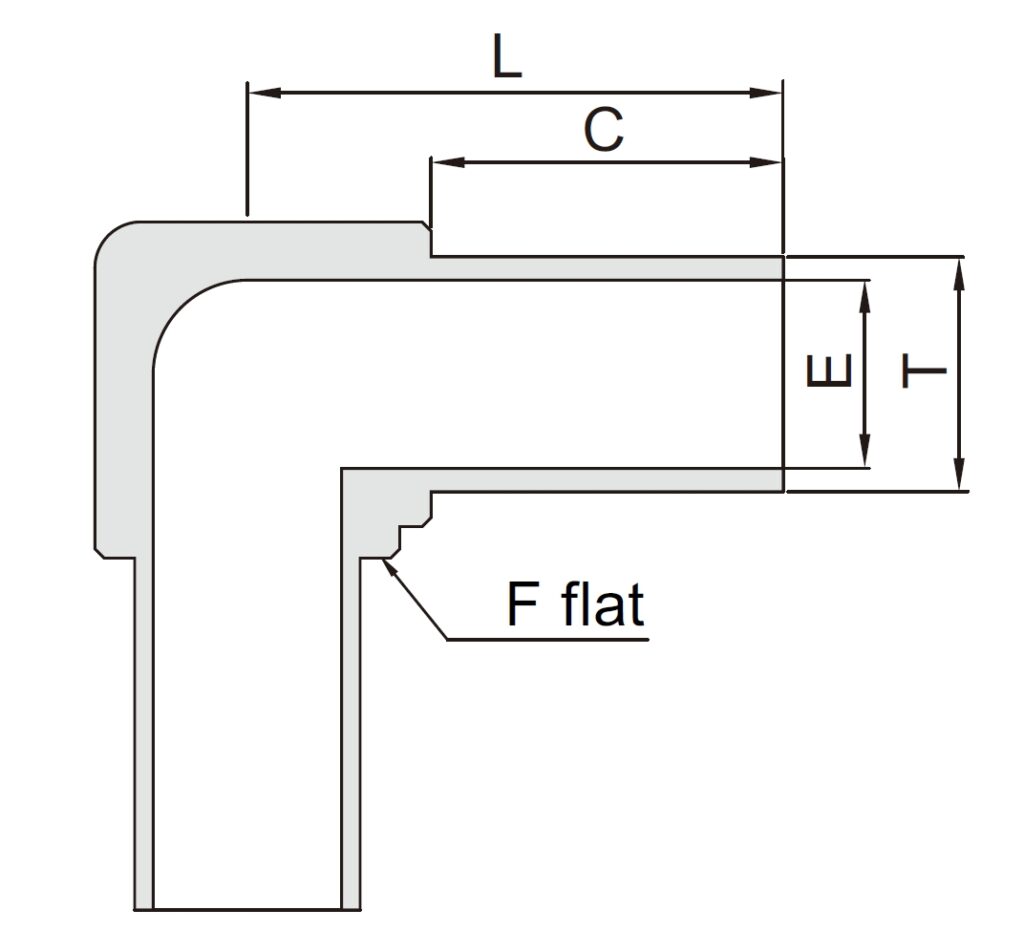 High-Purity Mini Tube Butt-Weld Fittings technical image 2