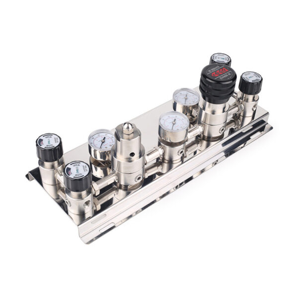 JW-200 UHP Stainless Steel Gas Changeover Manifold additional view 4 JW-200 UHP Stainless Steel Gas Changeover Manifold additional view 4